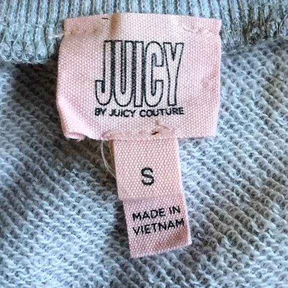 💎 Juicy Couture Crop Sweater in Grey 💎 - Picture 3 of 8